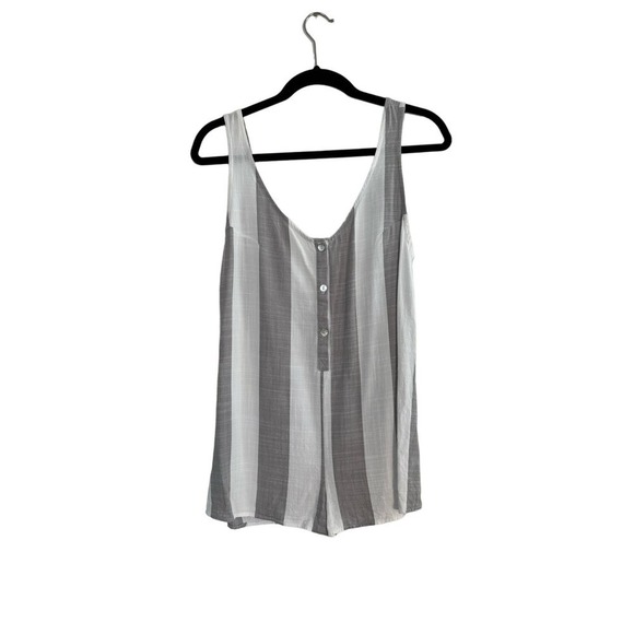 Show Me Your Mumu Striped Romper Size Small - Picture 2 of 8